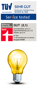 Auszeichnung Stromvergleich Partner Toptarif